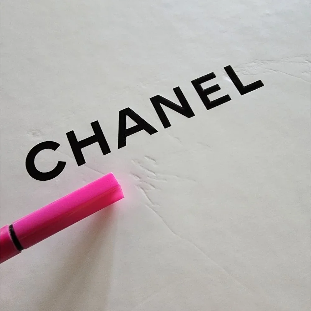 Authentic Chanel Classic Black and White EMPTY Box